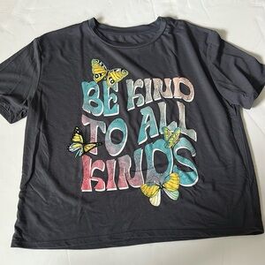 Grayson Social  Gray 2 Piece “Be Kind to All Kinds” Sleepwear Set